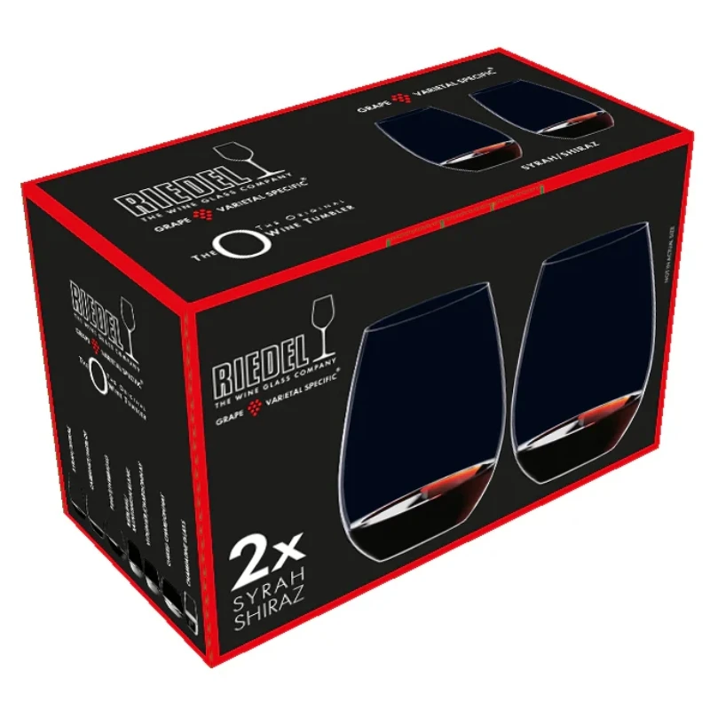 Riedel Tumbler vinglas O New World Shiraz - 2 stk 925613 by Riedel color Sort