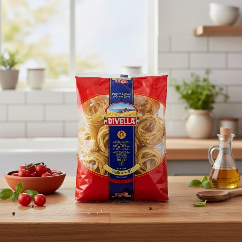 Tagliatelle 91 brede bånd 500 g 10170 by DIVELLA color Sort