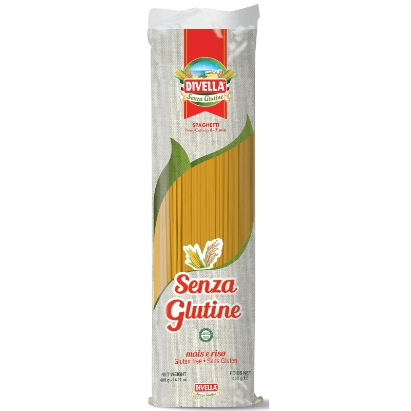 Glutenfri spaghetti 400 g 10295 by DIVELLA color Sort