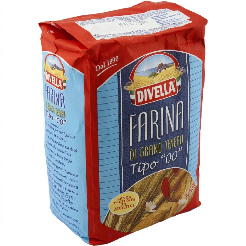 Farina/hvedemel "00" 5 kg 10535 by DIVELLA color Sort
