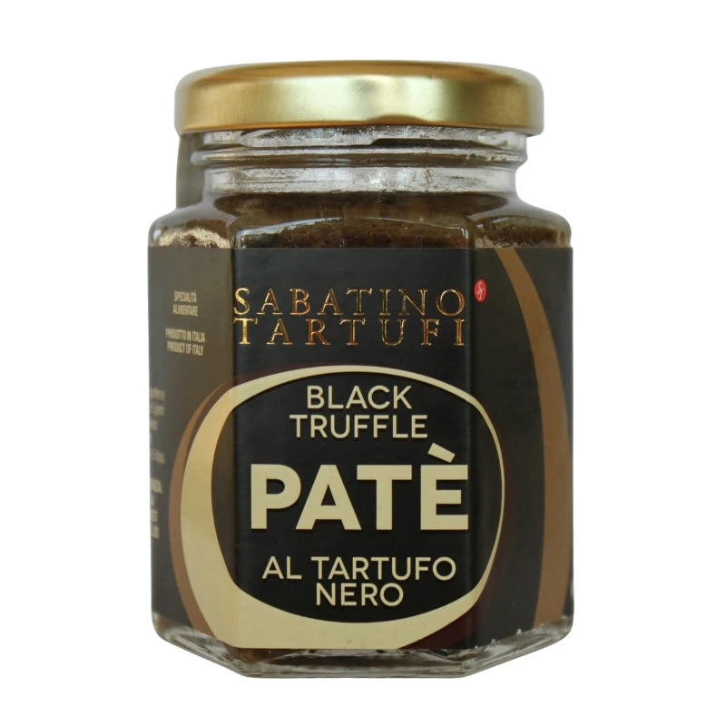 Trøffel paté sort 90 g 19039 by Sabatino color Sort