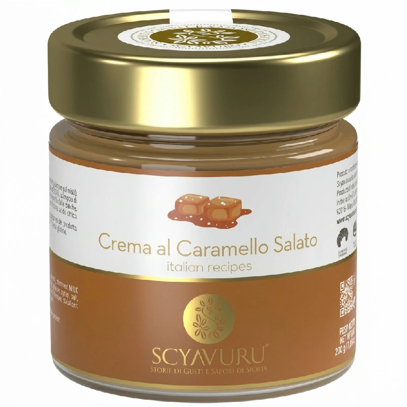 Smørpålæg saltkaramel 200 g 27431 by Scyavuru color Sort