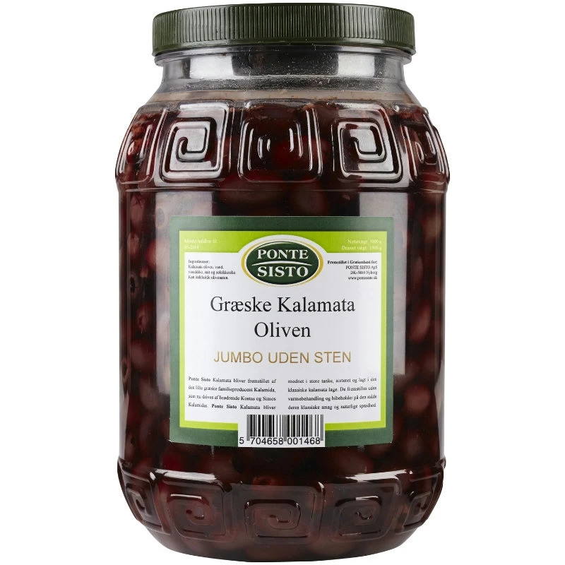 Oliven kalamata u/sten jumbo 1,9 kg 17502 by Ponte Sisto color Sort
