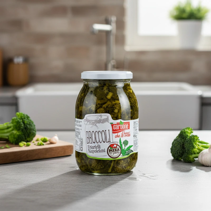 Broccoli friarielli napoletani 980 g Ponte Sisto 18345 by CARBONE color Sort