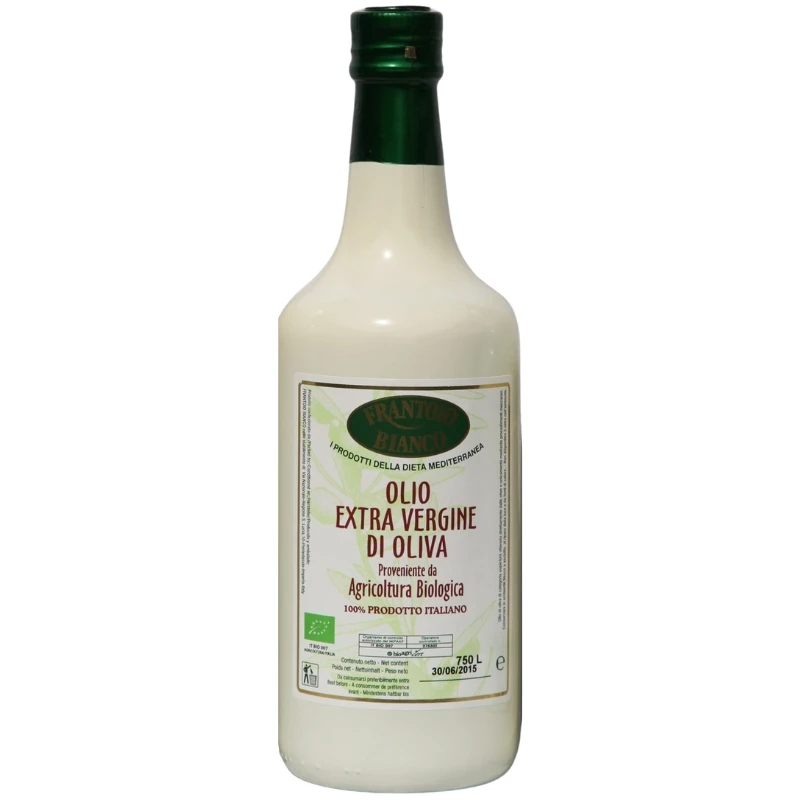 Økologisk Ekstra Jomfru Olivenolie Liguria 500 ml 15128 by Frantoio bianco color Sort