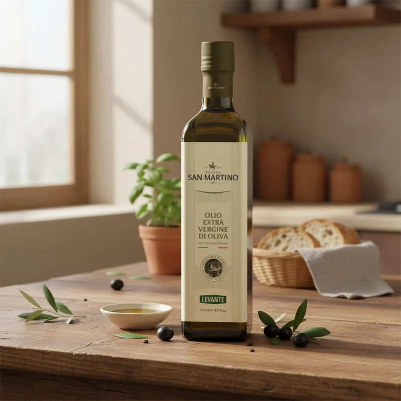 Ekstra jomfru olivenolie 100% italiensk 250 ml 15036 by San martino color Sort