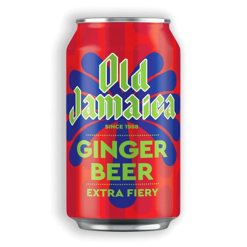 Old Jamaica Ginger Beer Kaloriefri 33 cl Dåse 3003 by Old Jamaica color Sort