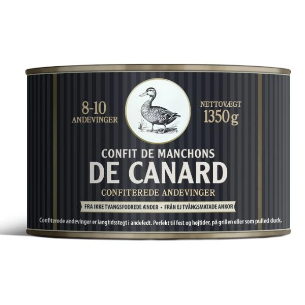 Confit de Manchons 8/10 Vinger 1350G 12945 by Deli Drengene color Sort