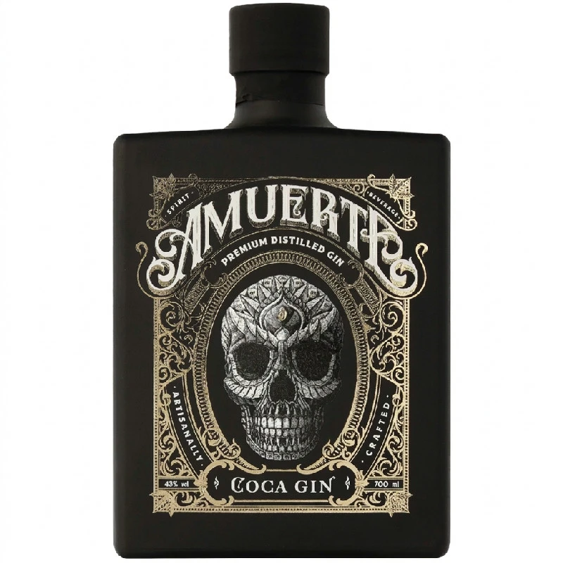 Amuerte Coco Leaf Gin - Black Edt. 70 cl 51441 by AMUERTE color Sort