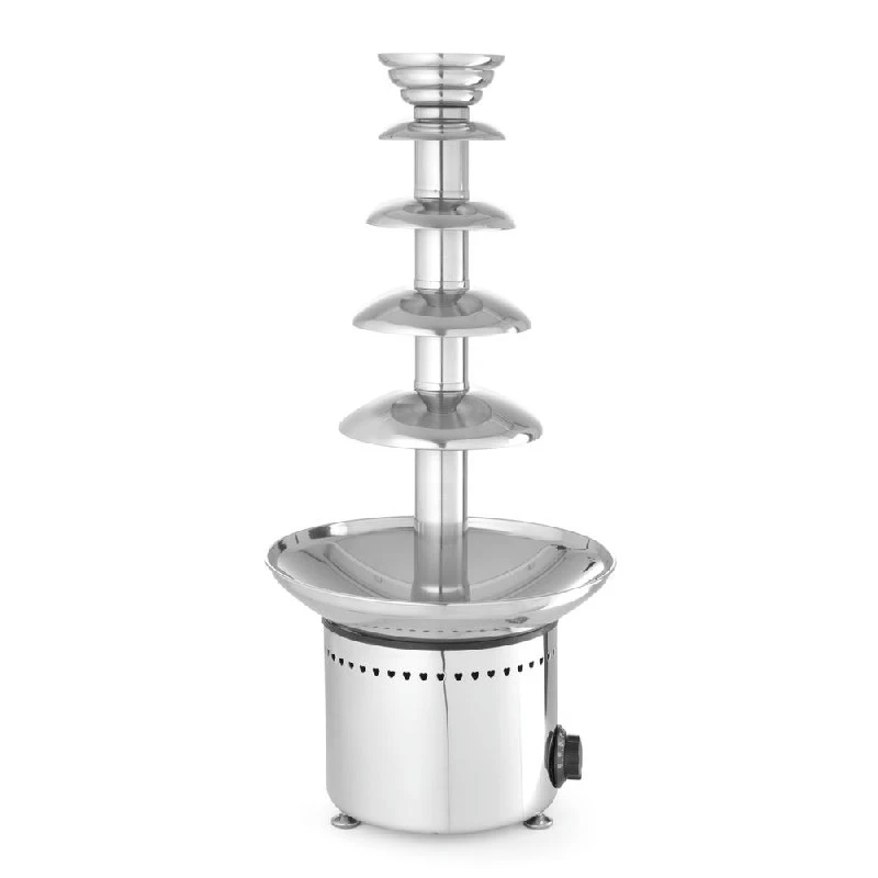 Chokoladefontæne 5-lags rustfrit stål 265W 274156 by Hendi color Sort