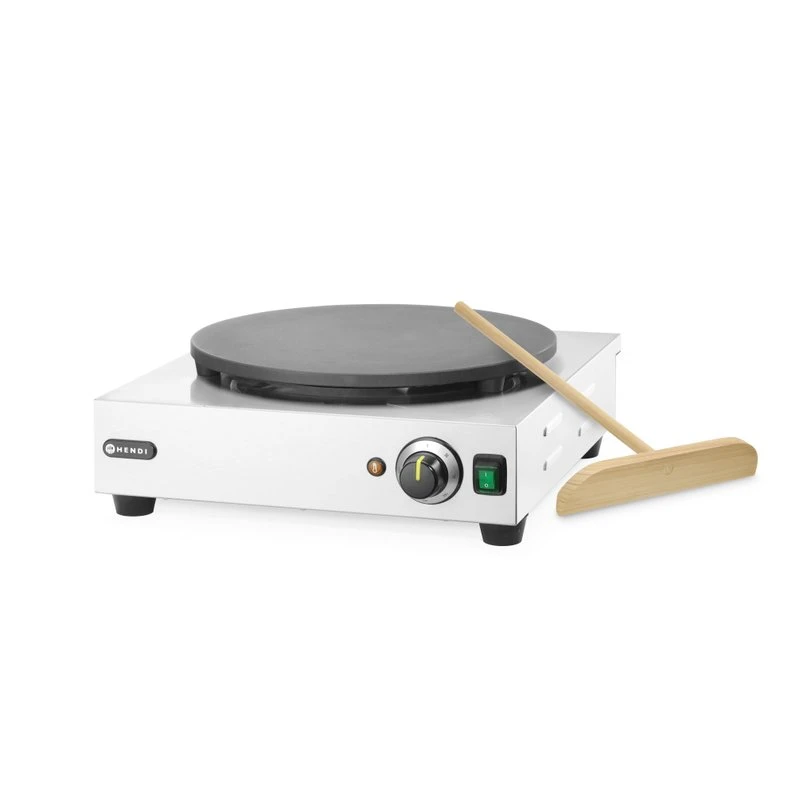 Crêpe-maskine 470x520x(h)160 mm 230V 3000W 212028 by Hendi color Sort