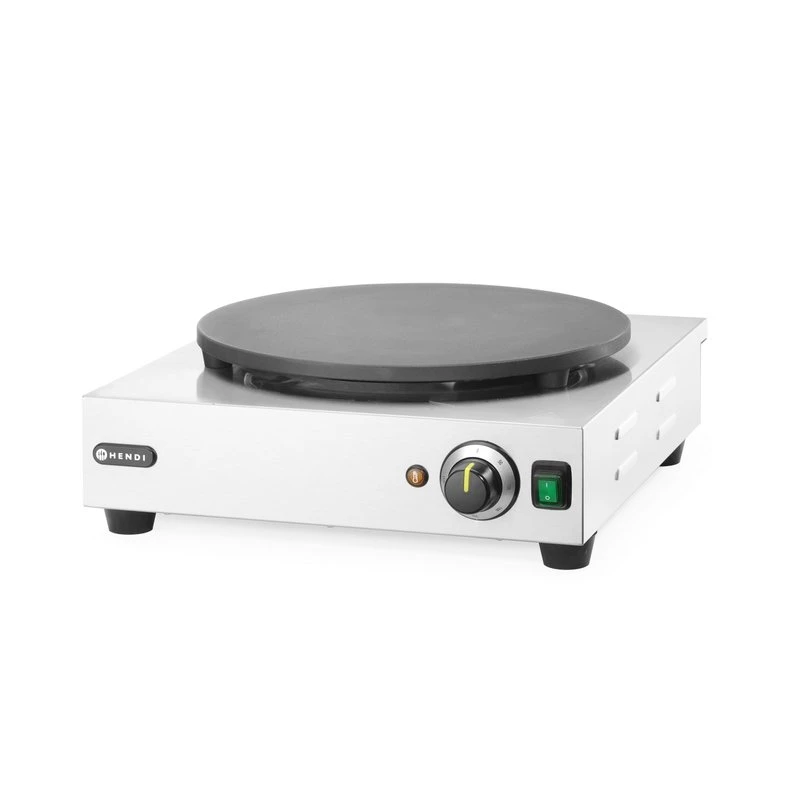 Crêpe-maskine 470x520x(h)160 mm 230V 3000W 212028 by Hendi color Sort