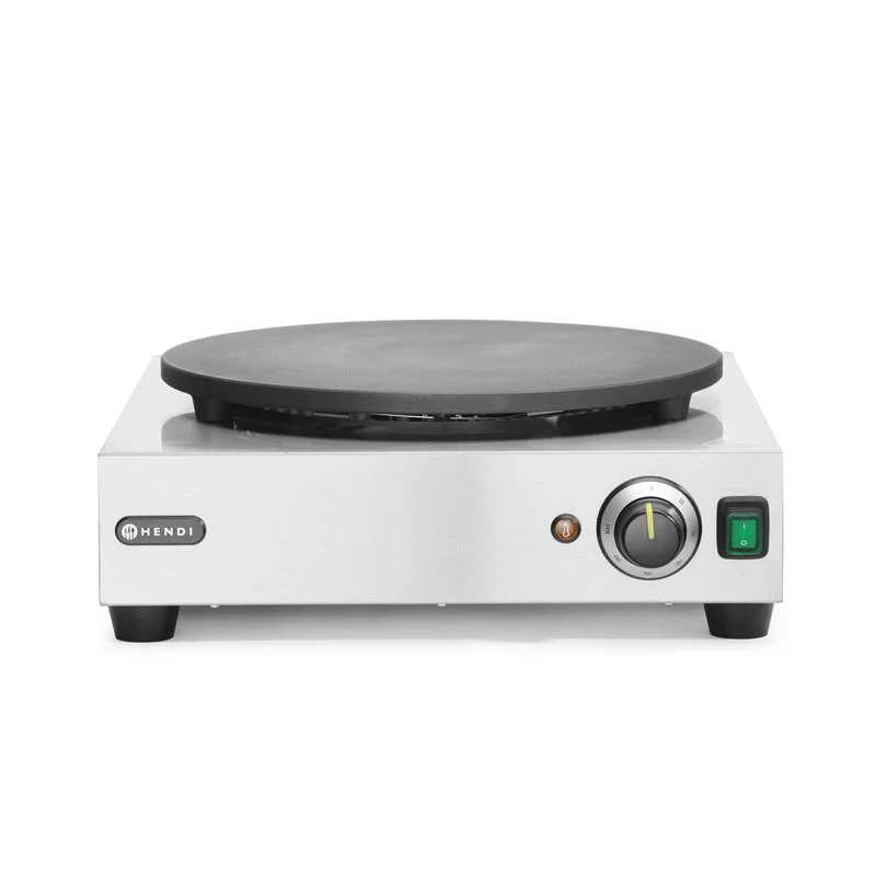 Crêpe-maskine 470x520x(h)160 mm 230V 3000W 212028 by Hendi color Sort