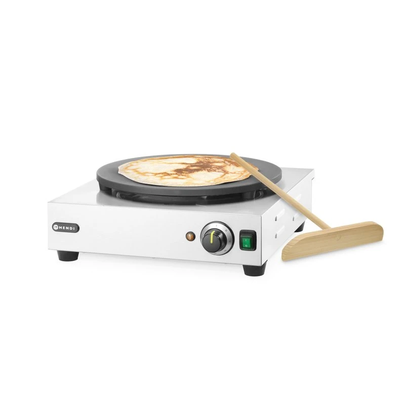 Crêpe-maskine 470x520x(h)160 mm 230V 3000W 212028 by Hendi color Sort