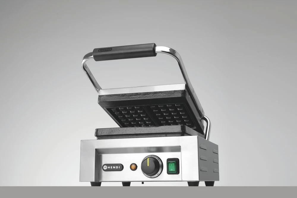 Vaffeljern Liège 230V 1500W 212103 by Hendi color Sort