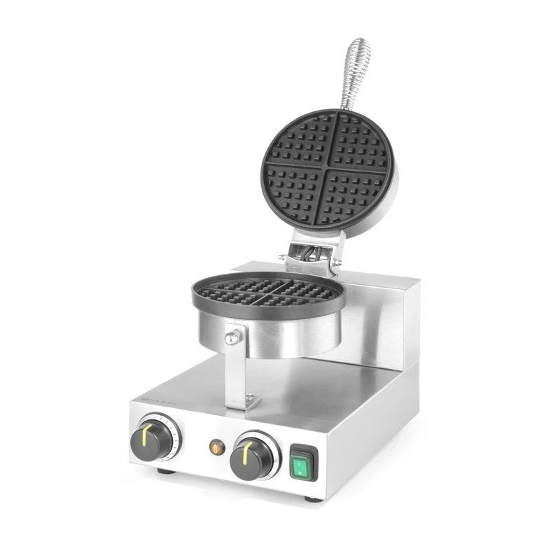 Vaffeljern rundt Ø190 mm 230V 1000W 212172 by Hendi color Sort