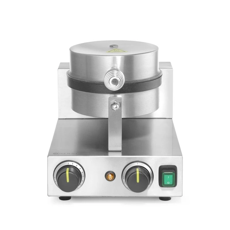 Vaffeljern rundt Ø190 mm 230V 1000W 212172 by Hendi color Sort