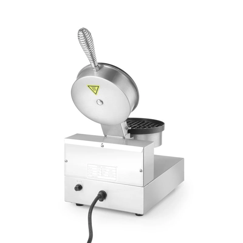 Vaffeljern rundt Ø190 mm 230V 1000W 212172 by Hendi color Sort