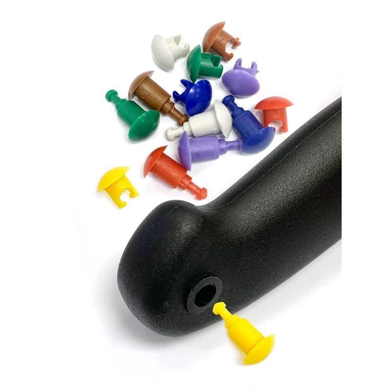 Pizzaskærer rustfrit stål, PP-håndtag 100x230 mm 617014 by Hendi color Sort