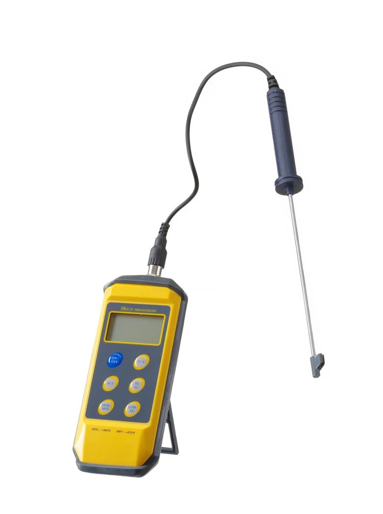 Stødsikkert termometer digitalt med aftagelig sonde 271407 by Hendi color Sort