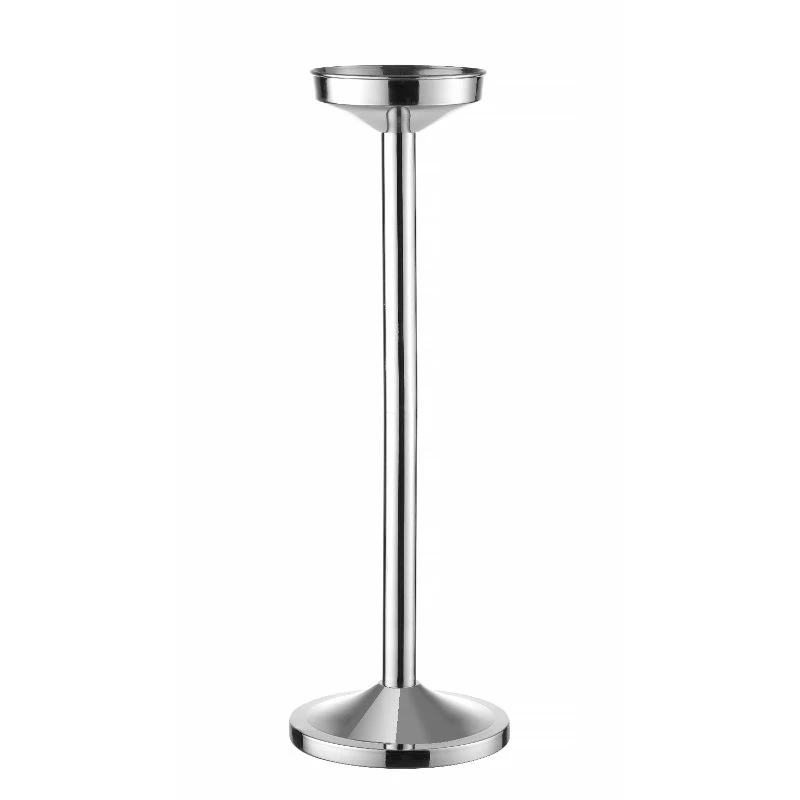 Vinkølerstativ i rustfrit stål - kompakt 185x750 mm 593608 by Hendi color Sort