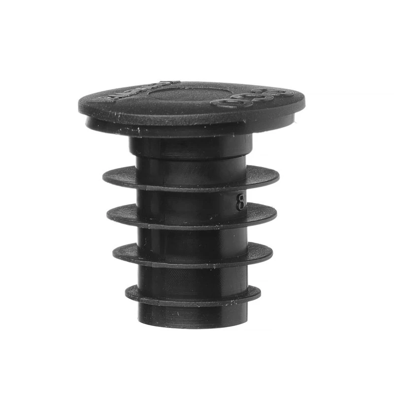 6 stk. Flaskestopper rillet kork passer flaskehals op til 20 mm 595558 by Hendi color Sort
