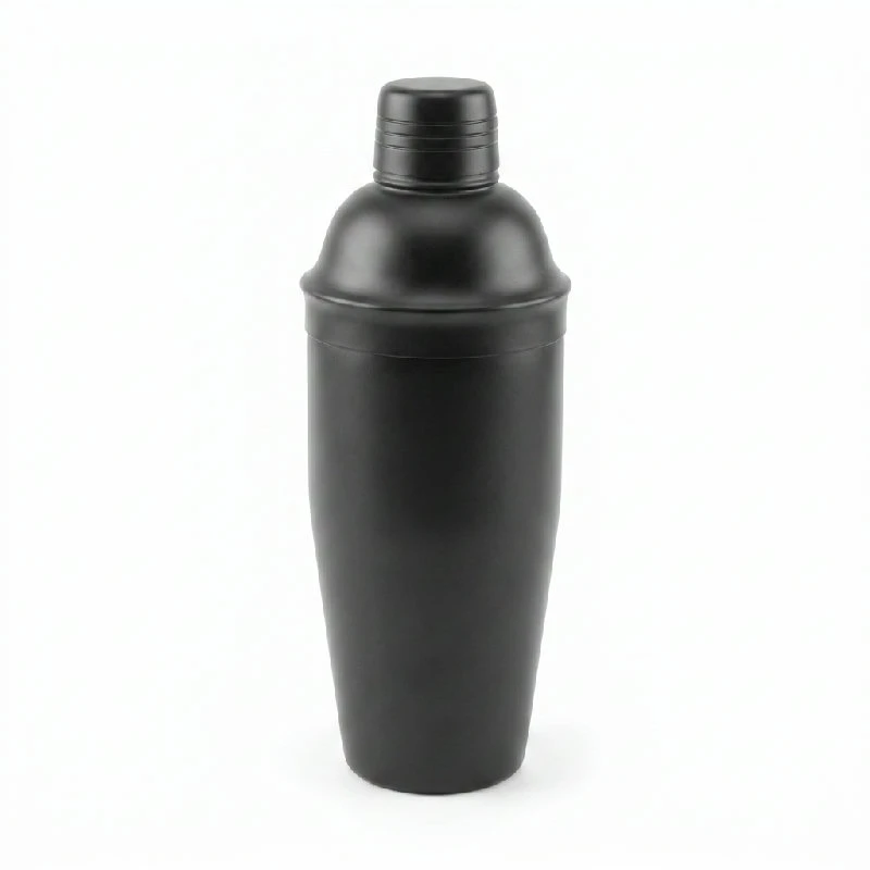 Cobbler shaker 3-delt 0,75 l rustfrit stål sort 596432 by Hendi color Sort