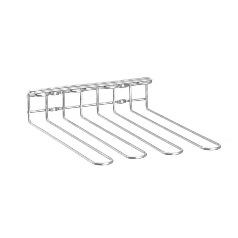 Glasophæng rustfrit stål 3 rækker 596500 by Hendi color Sort