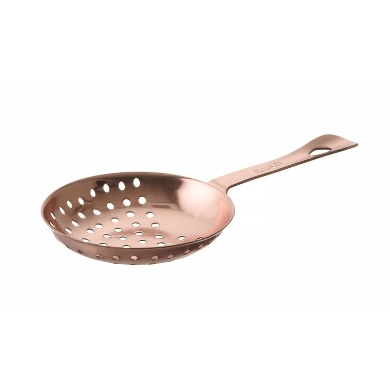 Julep-strainer rustfrit stål kobberlook 160x76 mm 596524 by Hendi color Sort