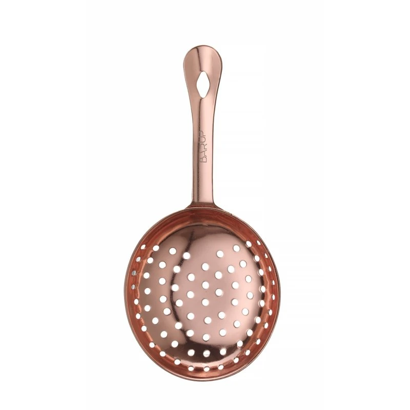 Julep-strainer rustfrit stål kobberlook 160x76 mm 596524 by Hendi color Sort