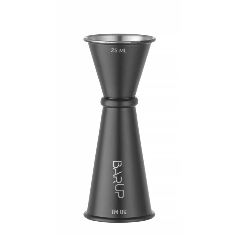 Jigger med ring sort 25-50 ml 596654 by Hendi color Sort