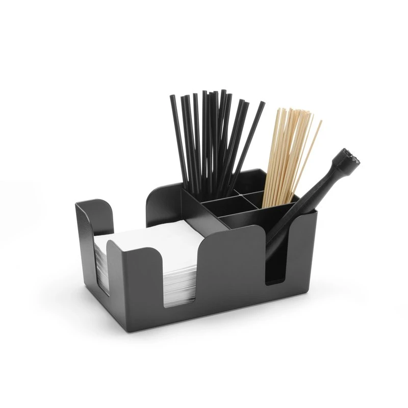 Barcaddy sort ABS 240x145x105 mm 596760 by Hendi color Sort