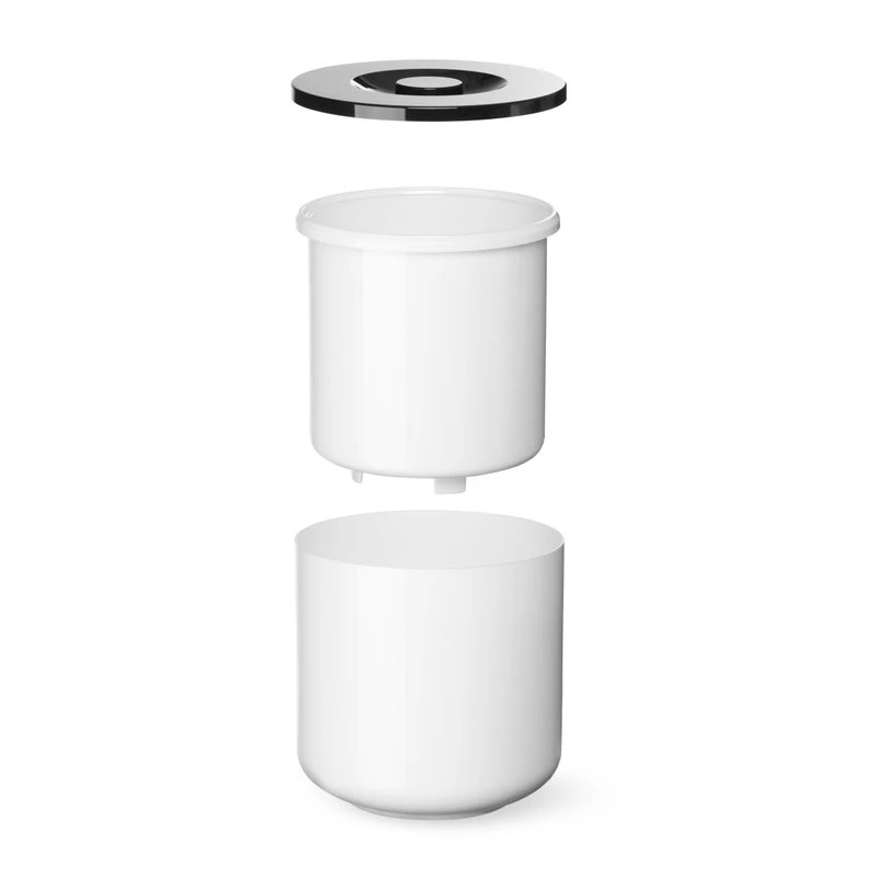 Isspand 10 l hvid dobbeltvægget 594759 by Hendi color Sort