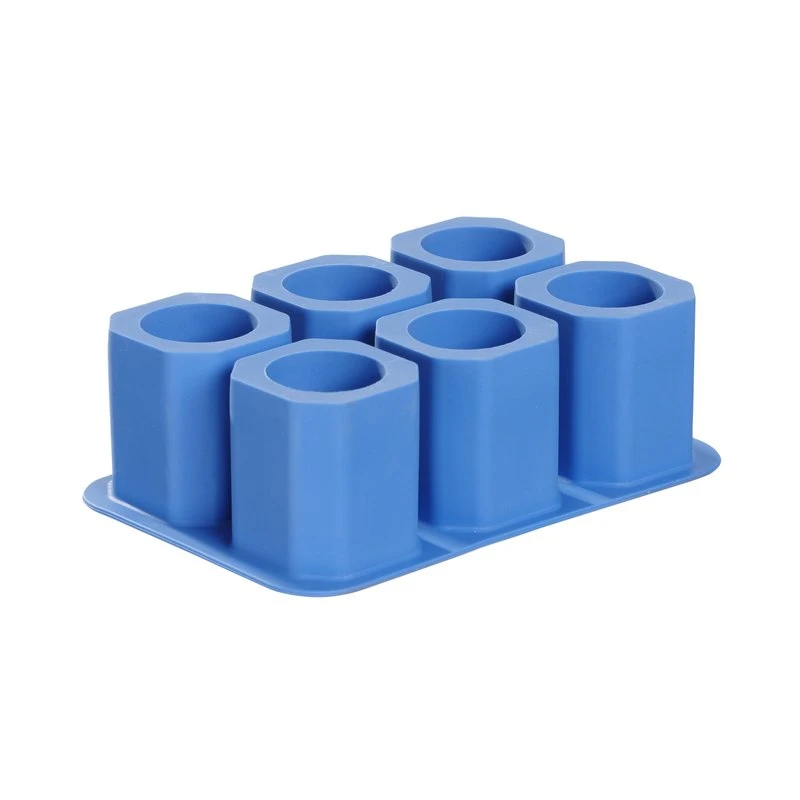 Isterningebakke 6 is-shot glas silikone 679050 by Hendi color Sort