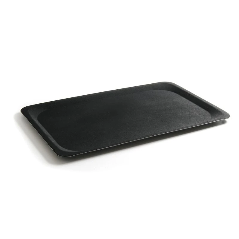 Serveringsbakke rektangulær 370x530 mm Euronorm FRP 508619 by Hendi color Sort