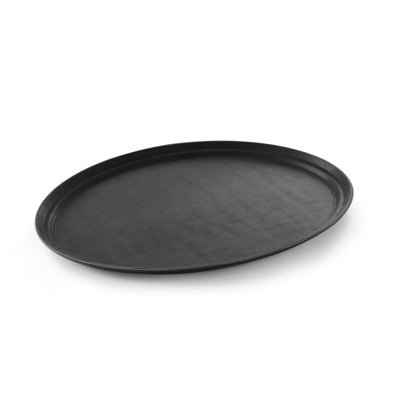 Serveringsbakke oval XL 735x600 mm FRP 508831 by Hendi color Sort