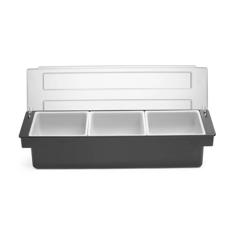 Garnitureholder 3 beholdere 552018 by Hendi color Sort