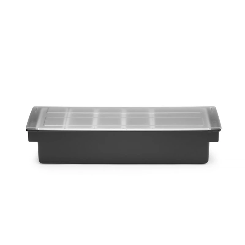 Garnitureholder 5 rum sort ABS 552131 by Hendi color Sort