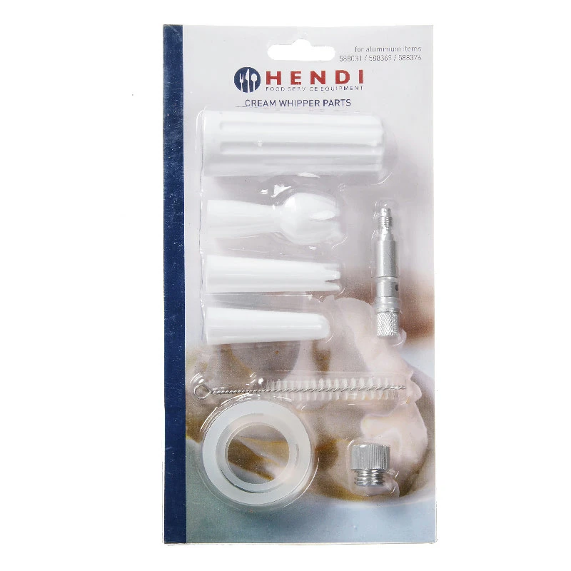 Reservedele-sæt flødeskumsdispenser Profi Line 589205 by Hendi color Sort
