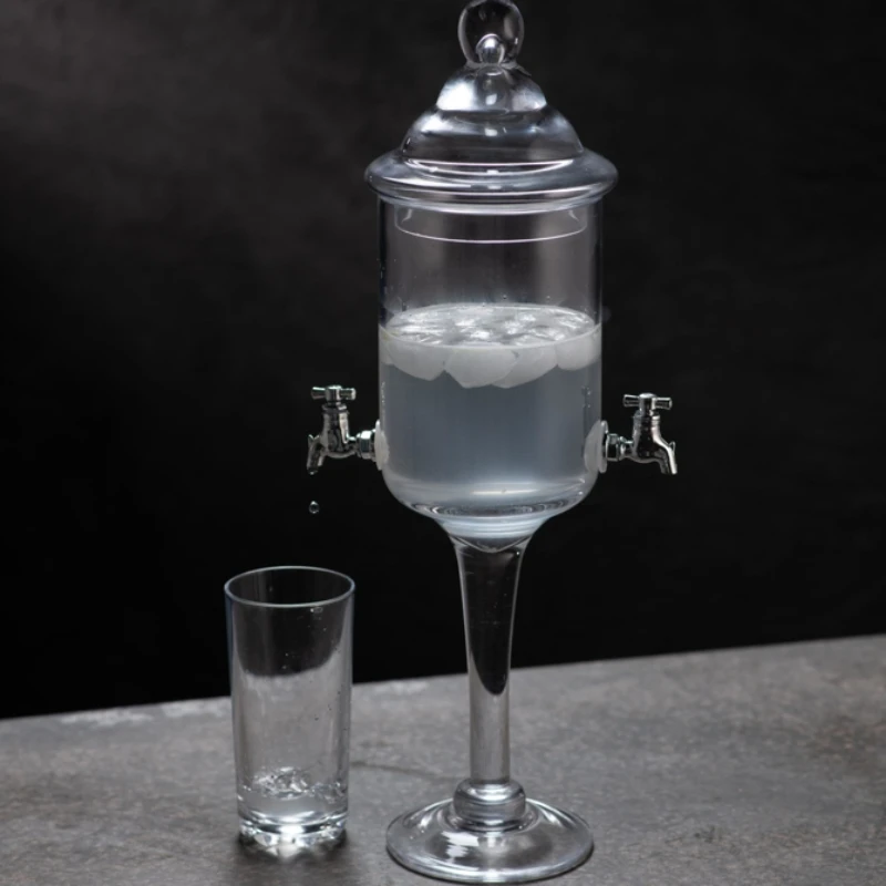 Drinks dispenser med 2 haner 1,2 Liter 14677 by Drink color Klar