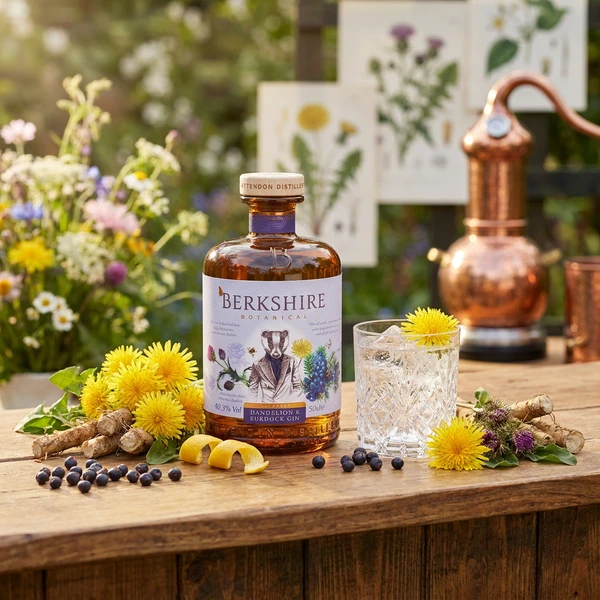 Berkshire Dandelion & Burdock Gin FL 50 09-10019040 by Berkshire color Sort
