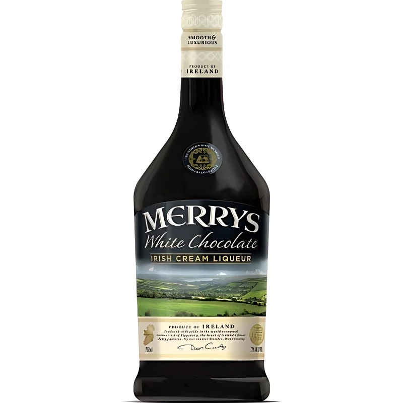 Merrys White Chocolate Cream Liqueur 70 cl 09-123489 by MERRYS color Sort