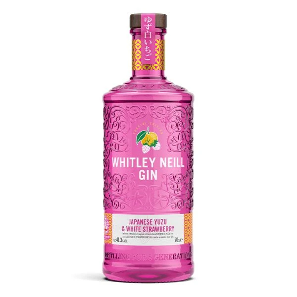 Whitley Neill Yuzu & Strawberry Gin FL 70 09-10020929 by WHITLEYNEI color Sort
