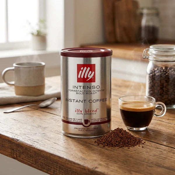 Illy Intenso Instant Kaffe 95g 2000452 by Illy color Sort