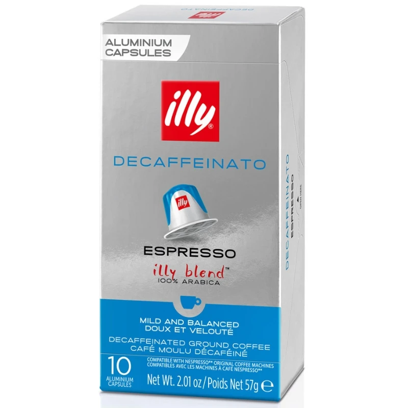 Illy Nespresso Decaf Koffeinfri Kapsler 10 stk. 2001443 by Illy color Sort