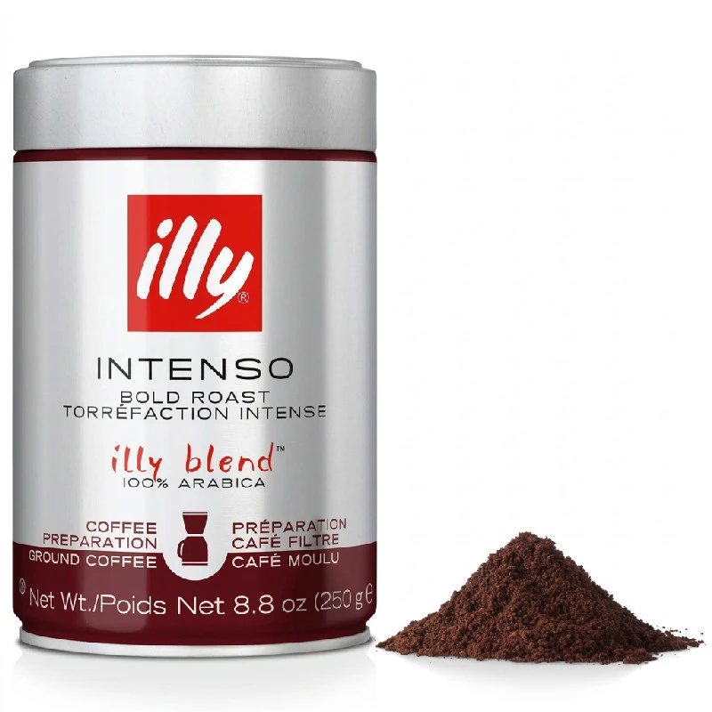 Illy Intenso Bold Roast Kaffebønner 250g 2000153 by Illy color Sort