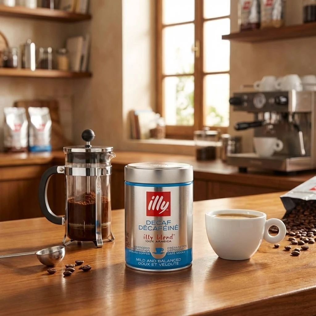Illy Decaf / Koffeinfri Malet Kaffe 125g 2001193 by Illy color Sort