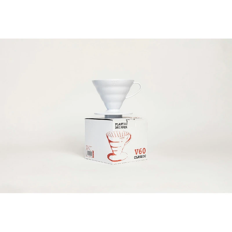 V60 Plast 02 Dripper - Hvid VD-02W by Hario color Sort