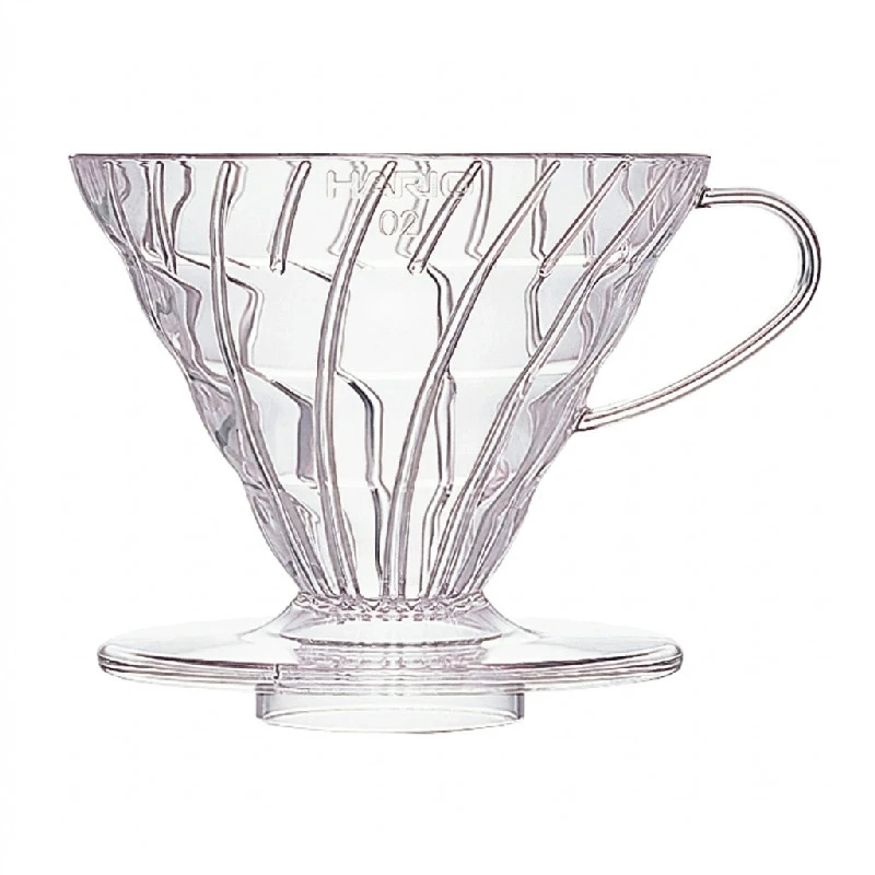 V60 Plast 02 Dripper - Klar VD-02T by Hario color Sort