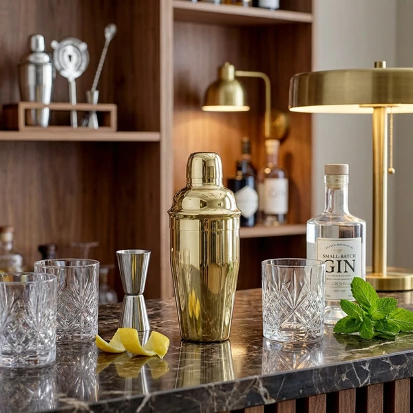 Bloomingville Cocktail Shaker - Guld, 50 cl 97306999 by Bloomingville color Sort